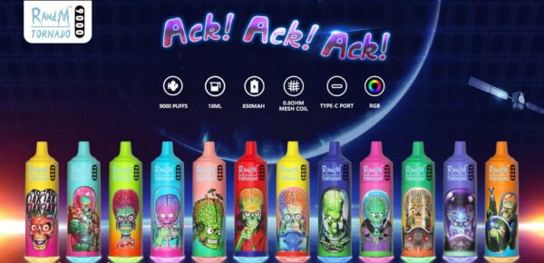 RandM 9000 Puffs FUMOT Tornado